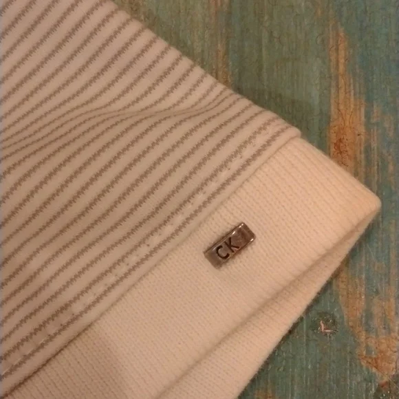 Calvin Klein Striped Polo Shirt Size L - Picture 3 of 4